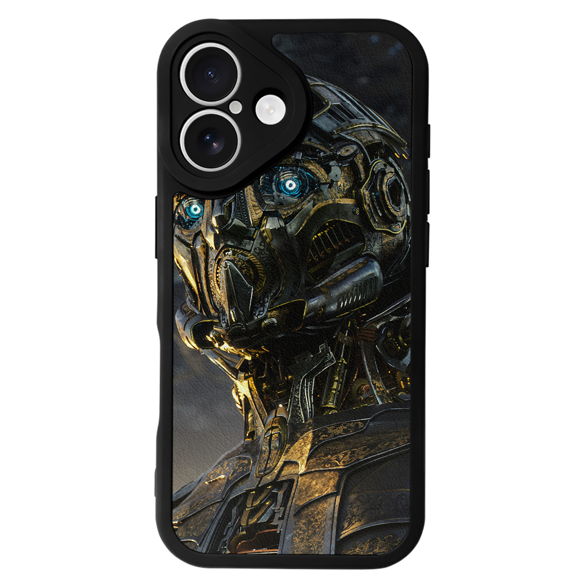 （画像用） Transformers トランスフォーマー 【iPhone 16シリーズ対応】シリコンスマホケース（レザー調） 材質：シリコン